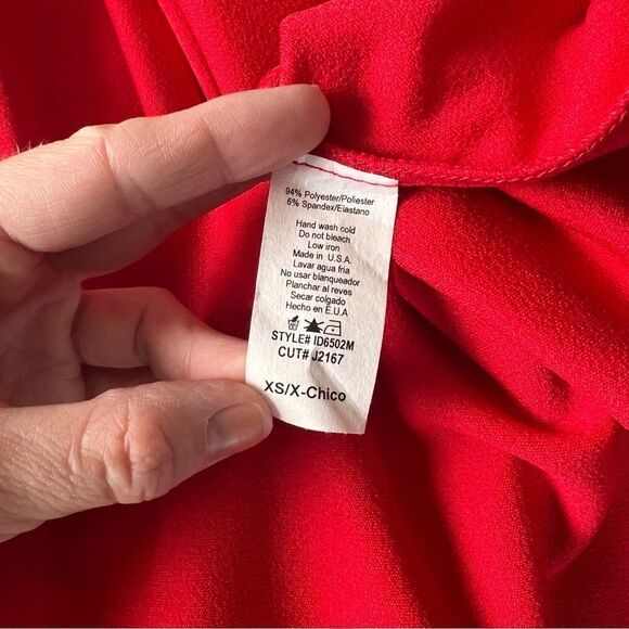 Lulus Red Strapless Deep V Neckline Fit & Flare Dress - Picture 9 of 10